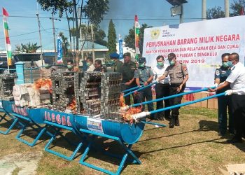 Bea Cukai Bengkulu Selamatkan Kerugian Negara Rp 464 Juta