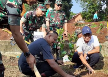 Peringati Hari Juang TNI AD, Kodam Jaya Tanam 600 Pohon di Depok