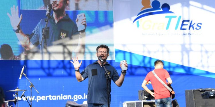 Mentan SYL Ajak Milenial Jadi Bagian dari Gratieks