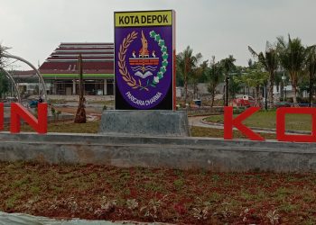 Segera Launching,Pembangunan Alun-alun Depok Capai 98 Persen