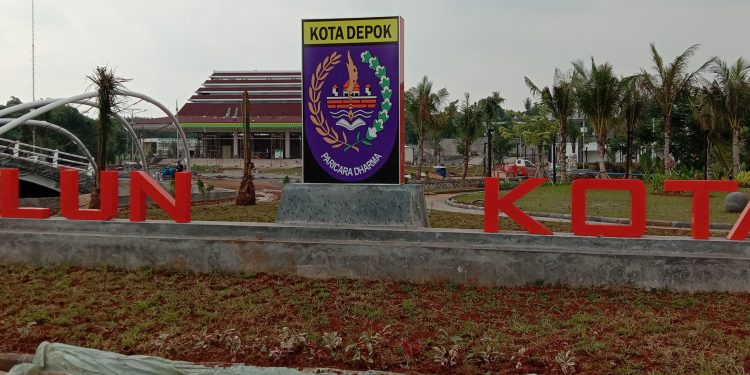 Segera Launching,Pembangunan Alun-alun Depok Capai 98 Persen