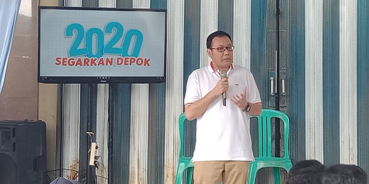 Deklarasi Maju Wali Kota Depok, Rama Pratama Siap Segarkan Depok