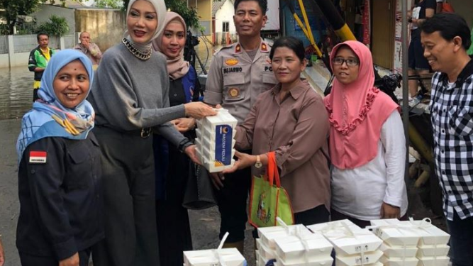 Posko Pengendalian Bantuan Banjir Partai NasDem