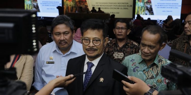 Mentan Syahrul: Fokus Utama Kita Menjamin Pangan Rakyat Tercukupi