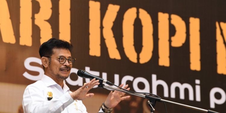 Mentan Syahrul: Peringatan Hari Kopi Sebagai Momentum Konsolidasi
