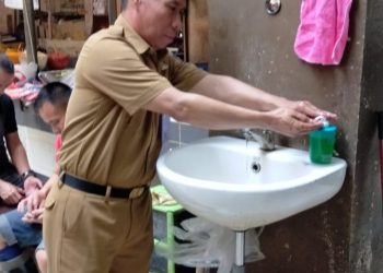 Disperindag Intruksikan Pasar Tradisional di Kota Depok Untuk Sediakan Hand Sanitazier dan Sabun Cuci Tangan