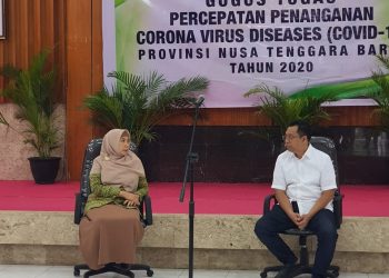 Gubernur NTB Umumkan Satu Orang Warga NTB Positif Covid-19