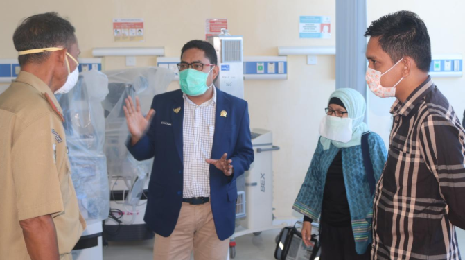 DPRD Sulbar Sidak Kesiapan RS Regional Mamuju