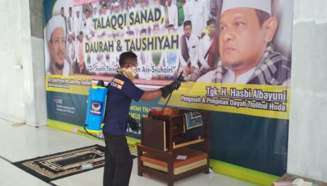 NasDem Aceh Bangkitkan Motivasi Warga Tangkal Covid-19