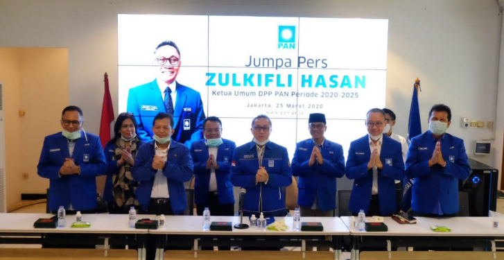 DPP PAN Umumkan Pengurus Periode 2020-2025