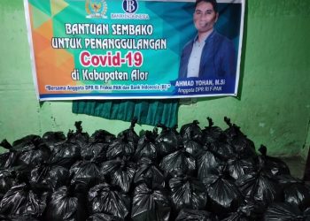 Masyarakat Alor Mendapat Bansos Dari Ahmad Yohan Anggota DPR RI Fraksi PAN
