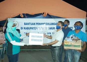 Posko Covid-19 Flotim NTT Mendapat Bantuan APD dari PT. SMI