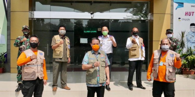 Tim Gugus Tugas Covid-19 Pusat Tinjau PSBB Proporsional di Kota Depok