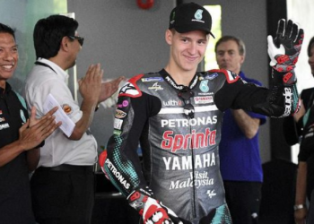 Quartararo Sungkan Ganti Posisi Rossi di MotoGP 2021