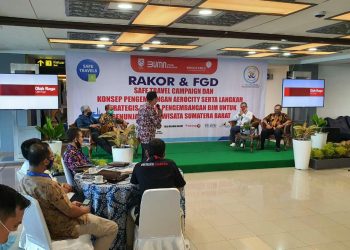 Rakor Pariwisata Sumatera Barat di Bandara Internasional Minangkabau