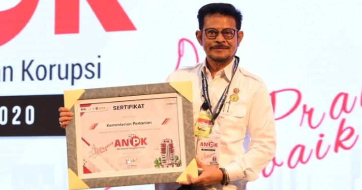 KPK Apresiasi Pengelolaan Data di Kementan