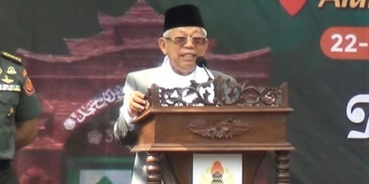 KH Ma’ruf Amin Sebut 3 Tantangan Besar NU