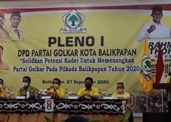 Rapat Pleno I DPD Golkar Balikpapan, Persiapkan Kemenangan Pilkada Pilkada 2020