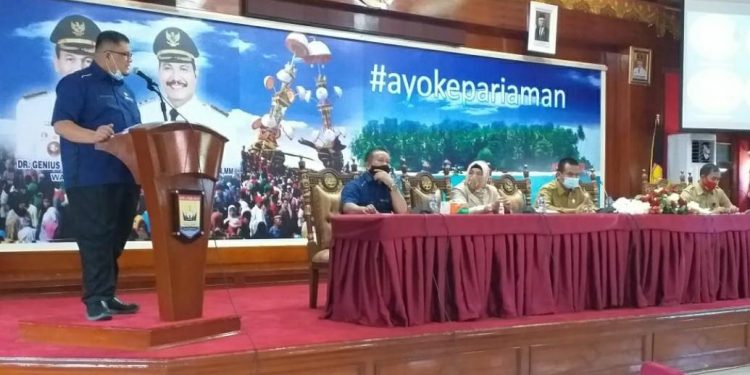 Penghargaan Kota Pariaman Menyambut Tim Penilai Peduli Wisata 2020