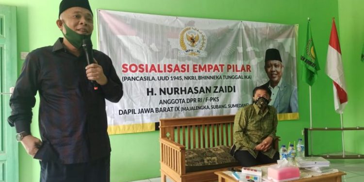Sosialisasi Empat Pilar Kebangsaan, NURHASAN: UMMAT ISLAM MEMILIKI ANDIL BESAR LAHIRNYA NKRI