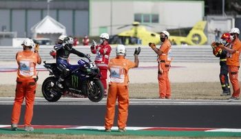 Hasil MotoGP Emilia Romagna: Yamaha Akhirnya Menang