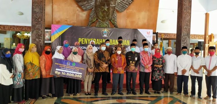 Nurhadi Salurkan BOP Senilai Rp1,1 Miliar