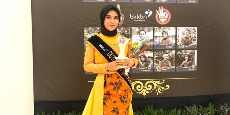 Mahasiswa Farmasi UMY Juara Favorit Putri Duta GenRe DIY 2020