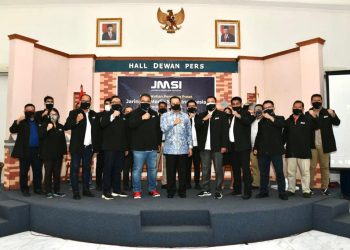 Lantik Pengurus Pusat Jaringan Media Siber Indonesia (JMSI), Bamsoet Ingatkan Bahaya Informasi Hoax Pandemi Covid-19