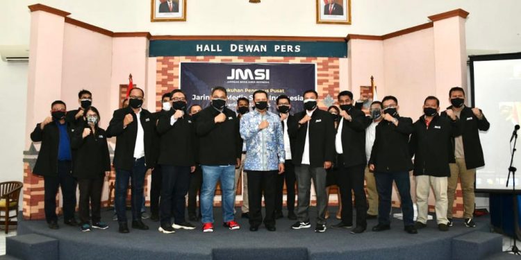 Lantik Pengurus Pusat Jaringan Media Siber Indonesia (JMSI), Bamsoet Ingatkan Bahaya Informasi Hoax Pandemi Covid-19