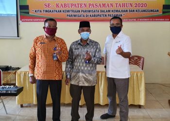 Disparprov Sumbar Dukung Penuh Peningkatan Kapasitas Insan Pariwisata Kab. Pasaman