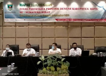 Dispar Prov. Sumbar Selaraskan Kegiatan 2021 dengan Kab/Kota