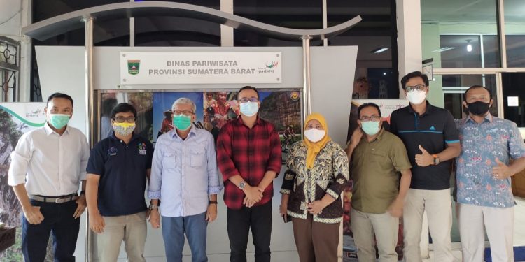 Pelaksanaan Tour de Singkarak 2021 dibahas Dispar bersama Pengprov ISSI Sumbar dan PB ISSI