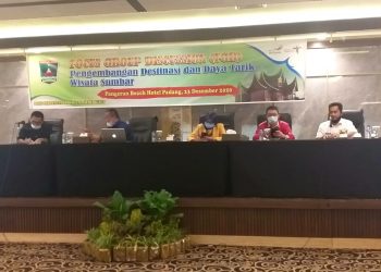 Akhir Tahun Dispar Sumbar Gelar FGD Refleksi Pengembangan Destinasi dan Daya Tarik Wisata