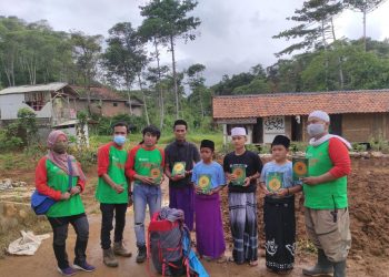 Sebanyak 243 Qur’an ke 17 titik dusun / kampung di kecamatan Sukajaya