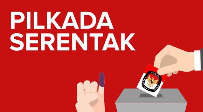 Warga Karawang Begini Cara Nyoblos Dimasa Pandemi