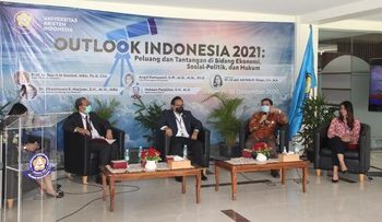 UKI Gelar Outlook Indonesia 2021, Optimis Ekonomi Membaik