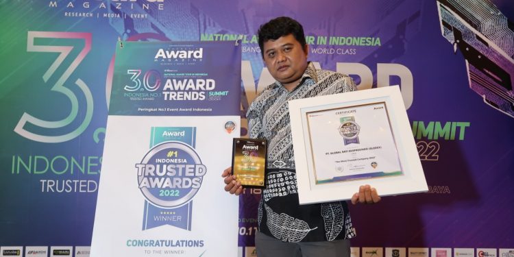 Awal Tahun 2022 PT Global Bati Ekspresindo Sabet Penghargaan yang Bergengsi, Apa Itu?