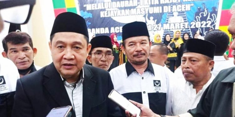 DPW Partai Masyumi Aceh Gelar Dauroh ke 1. Begini Kata Ketua Umum DPP Dr. Ahmad Yani