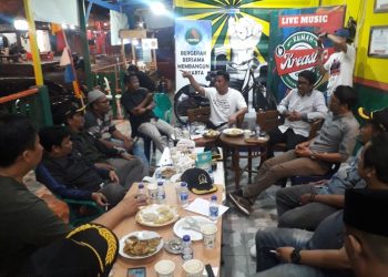 LMK Kapuk Muara dan Pejagalan Serta Tokoh Pemuda Sikapi Macet Dijalan Teluk Gong