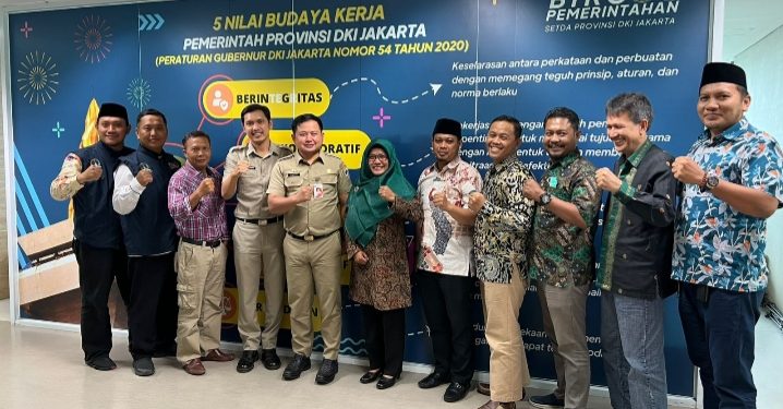 FKLMK DKI Kunjungi Balaikota Kukuhkan Kolaborasi Antar Lembaga