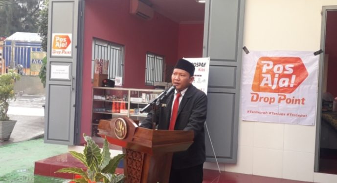 Bisnis Center SMK Pluit Raya di Resmikan Pos Indonesia Tandatangani MoU