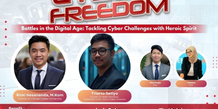 Seminar Cyber Freedom: Bangkitkan Semangat Kepahlawanan, Lawan Ancaman Siber